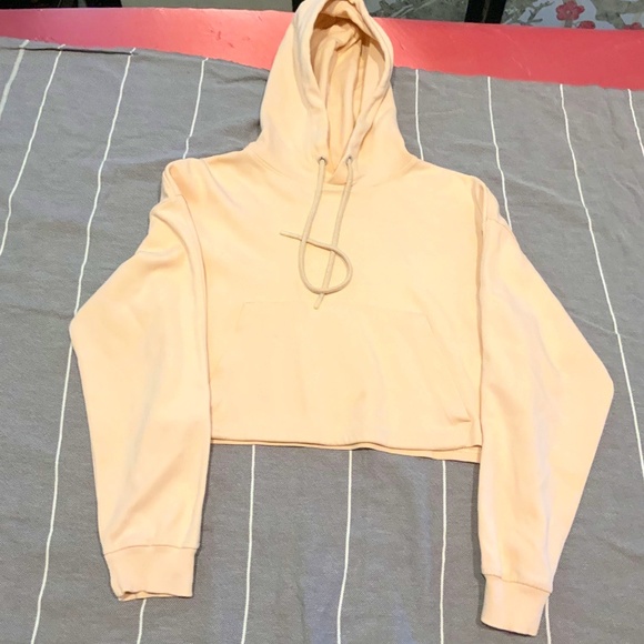 Bershka Sweaters - Bershka Hoodie Crop Sweater Size S